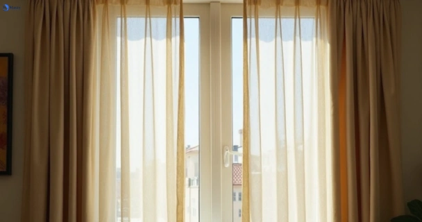 Dull dusty drapes in north-tamborine before professional cleaning